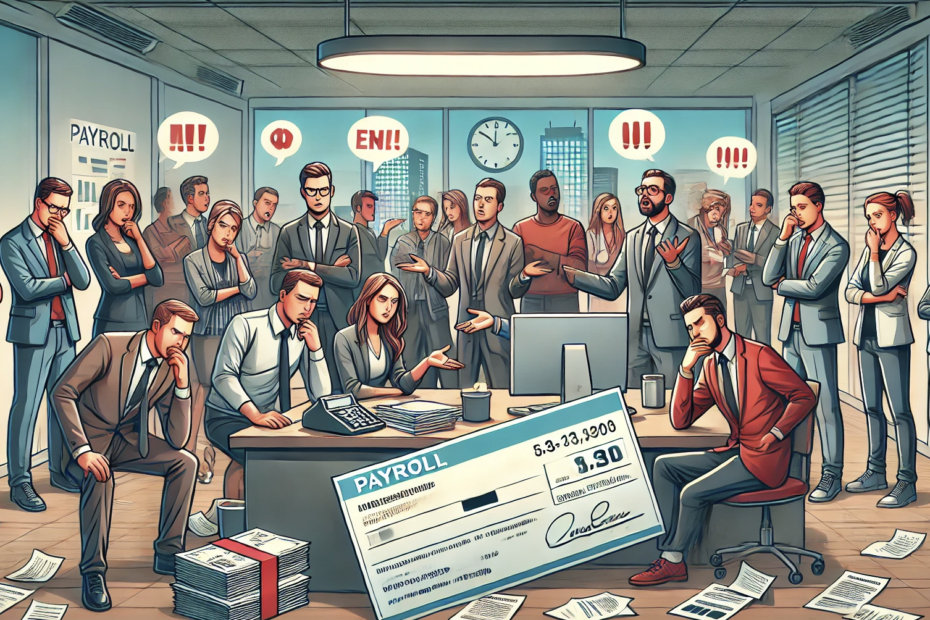 Employee Dissatisfaction Due to Payroll Inaccuracies